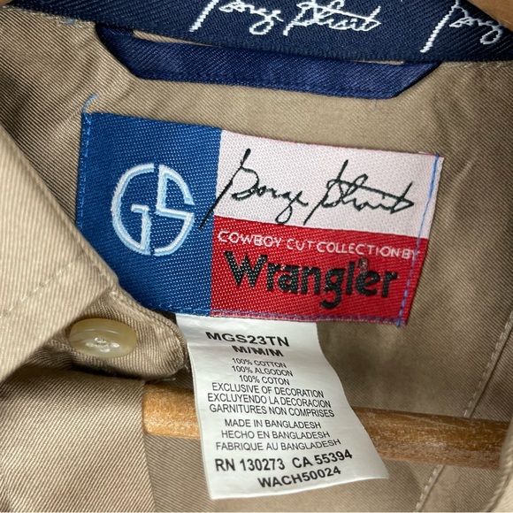 Western Wrangler Cowboy Cut Collection Button Down Shirt - Picture 4 of 4